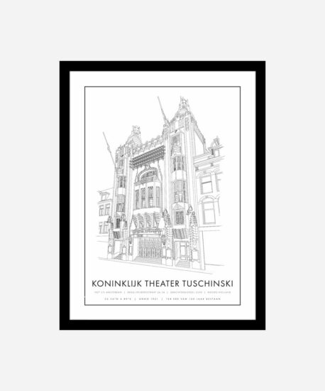 HUYSZ TUSCHINSKI 30x40 frame